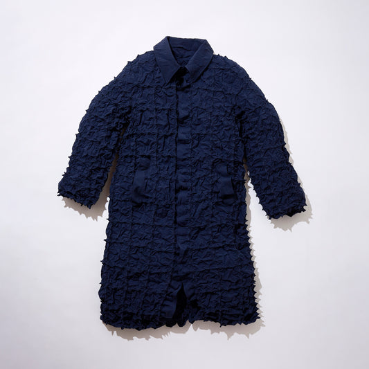 Kumo Shibori Overcoat