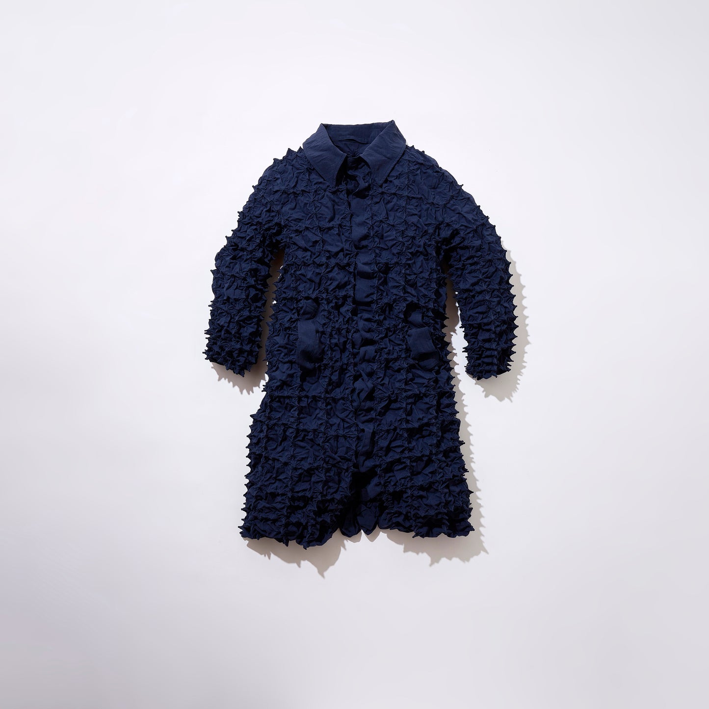 Kumo Shibori Overcoat