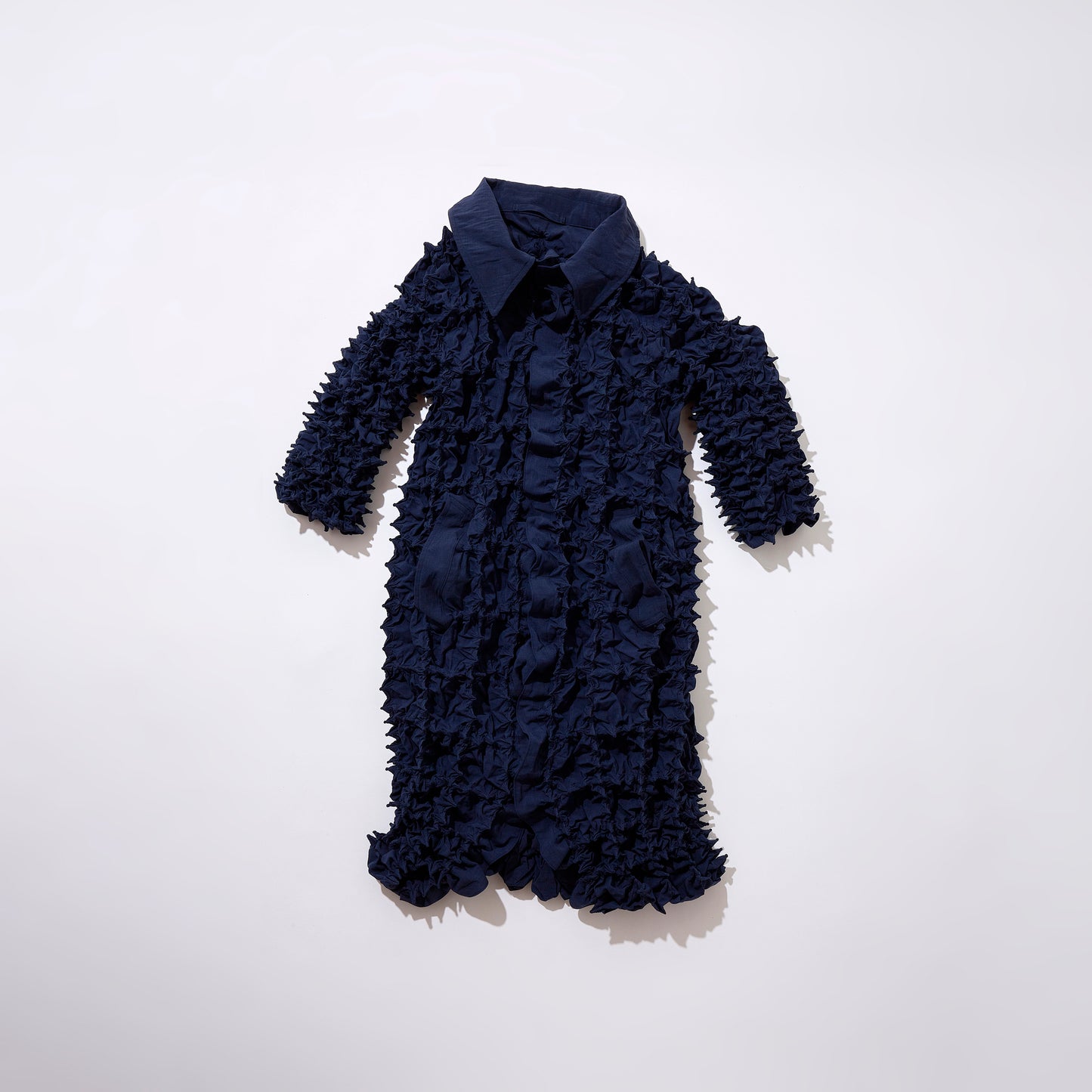 Kumo Shibori Overcoat