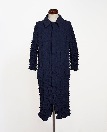 Kumo Shibori Overcoat