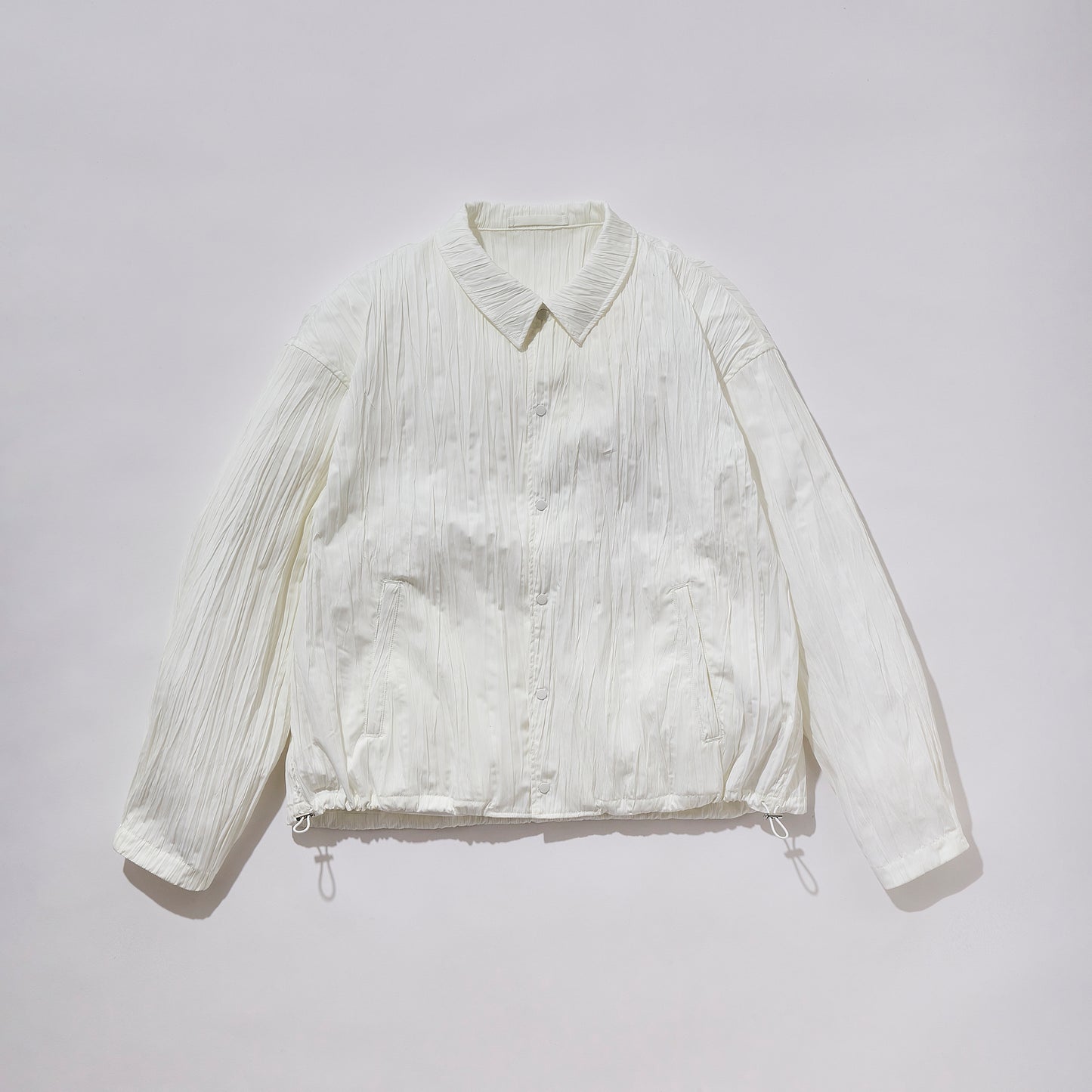 Pleated Coaches Jacket