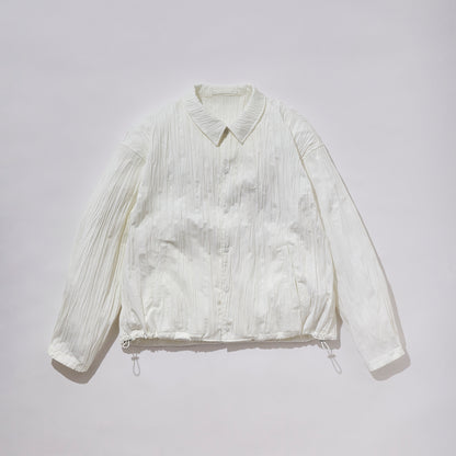 Pleated Coaches Jacket