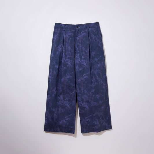 Mura Shibori Printed Wide Trousers