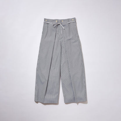 Seersucker Hakama Trousers