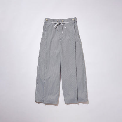 Seersucker Hakama Trousers