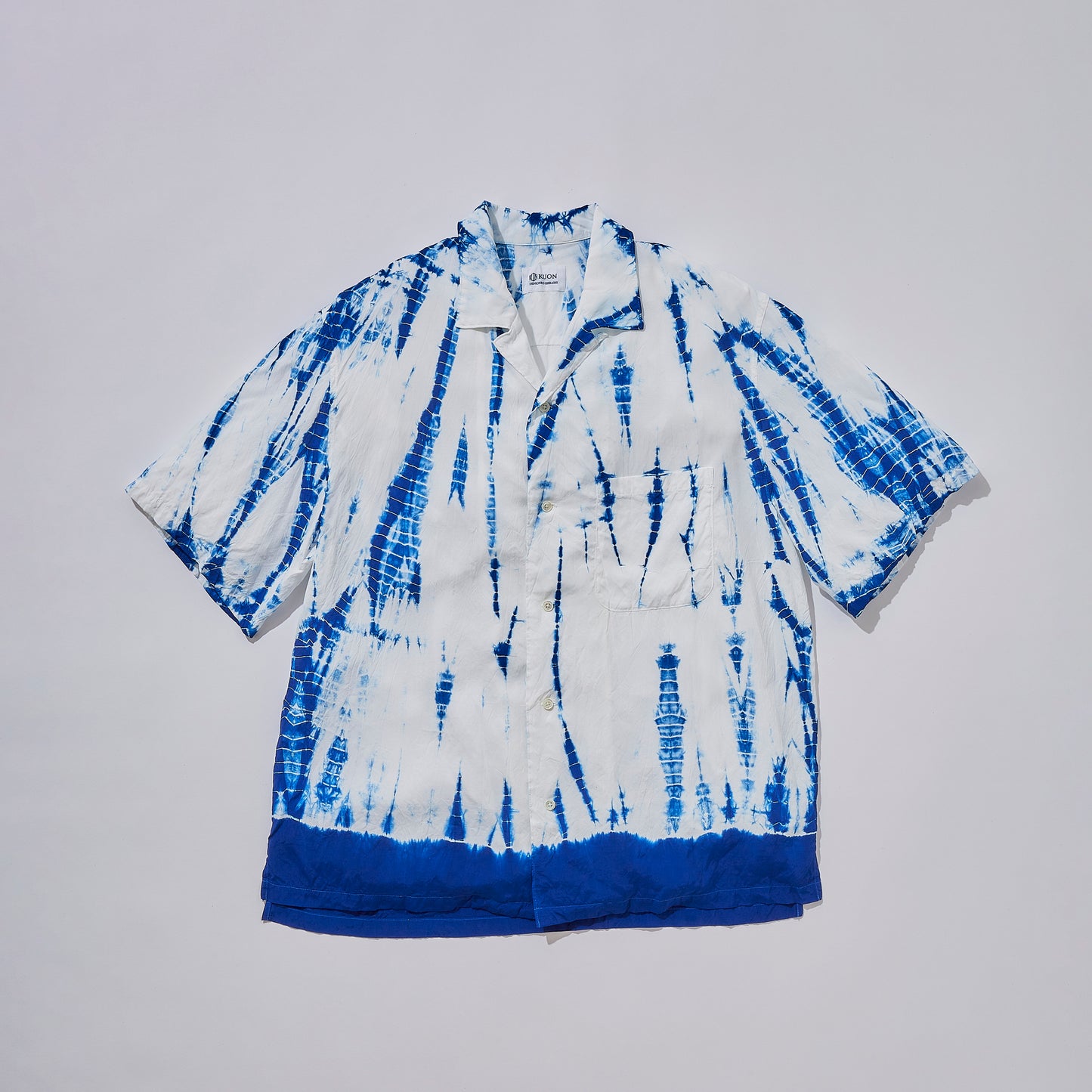 Arimatsu Shibori Camp Collar Shirt