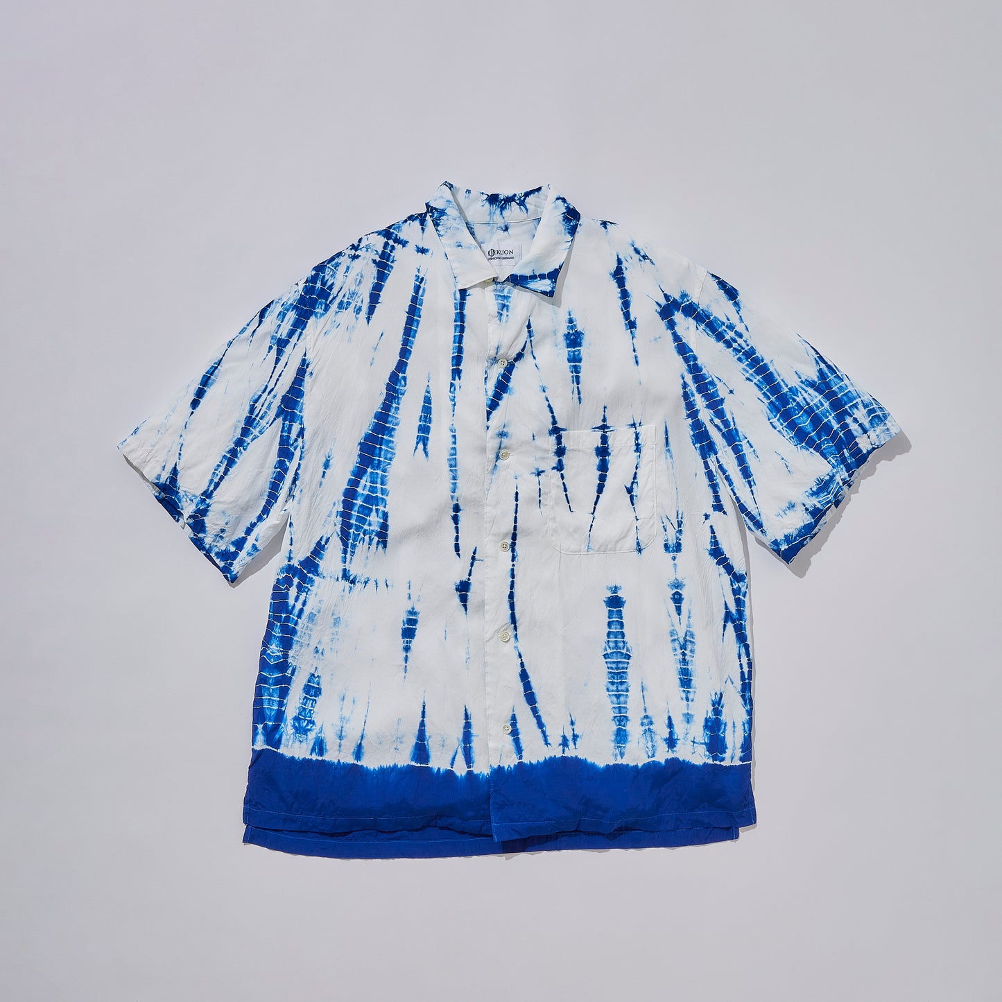 Arimatsu Shibori Camp Collar Shirt