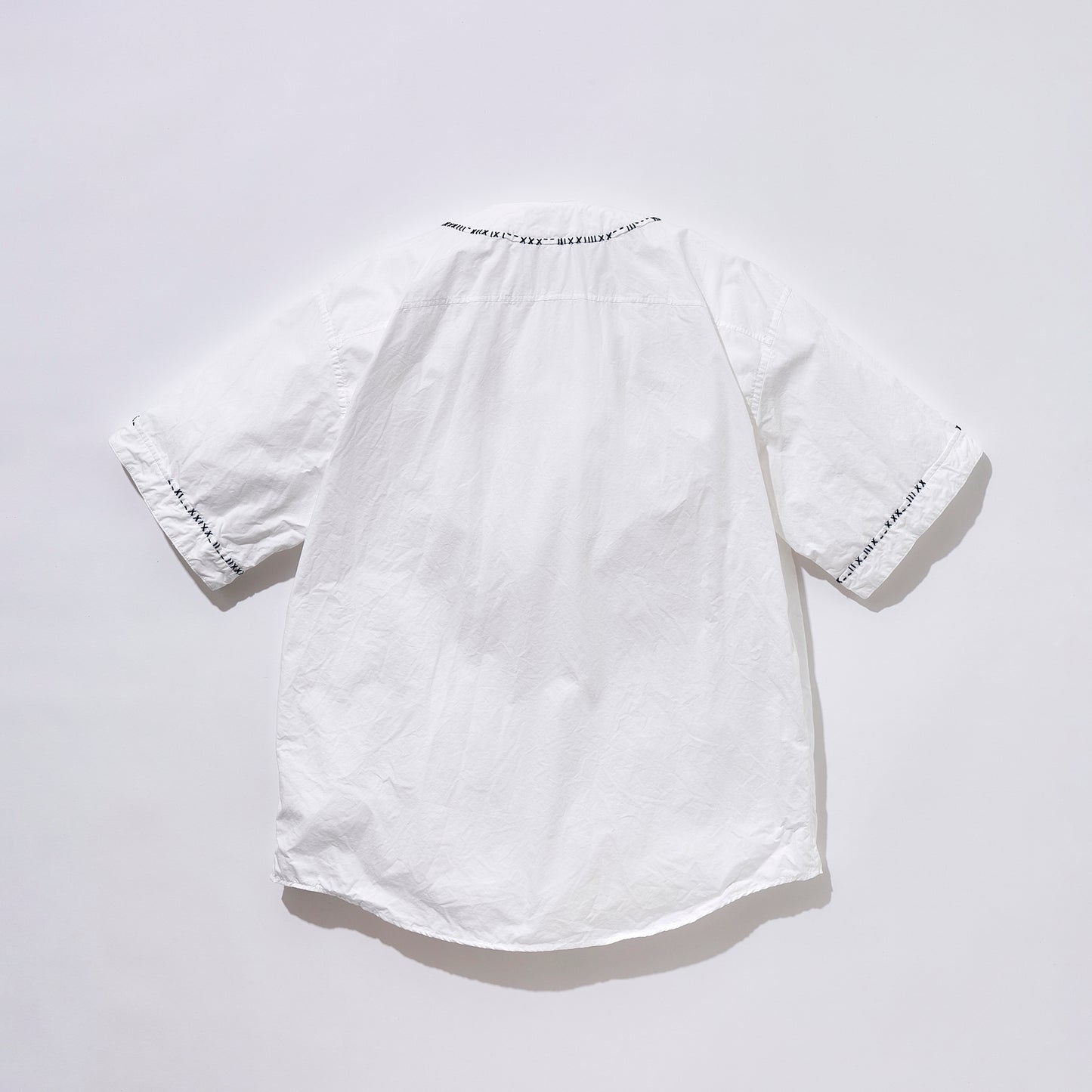 Sashiko Trimmed Koikuchi Shirt