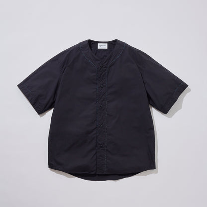 Sashiko Trimmed Koikuchi Shirt