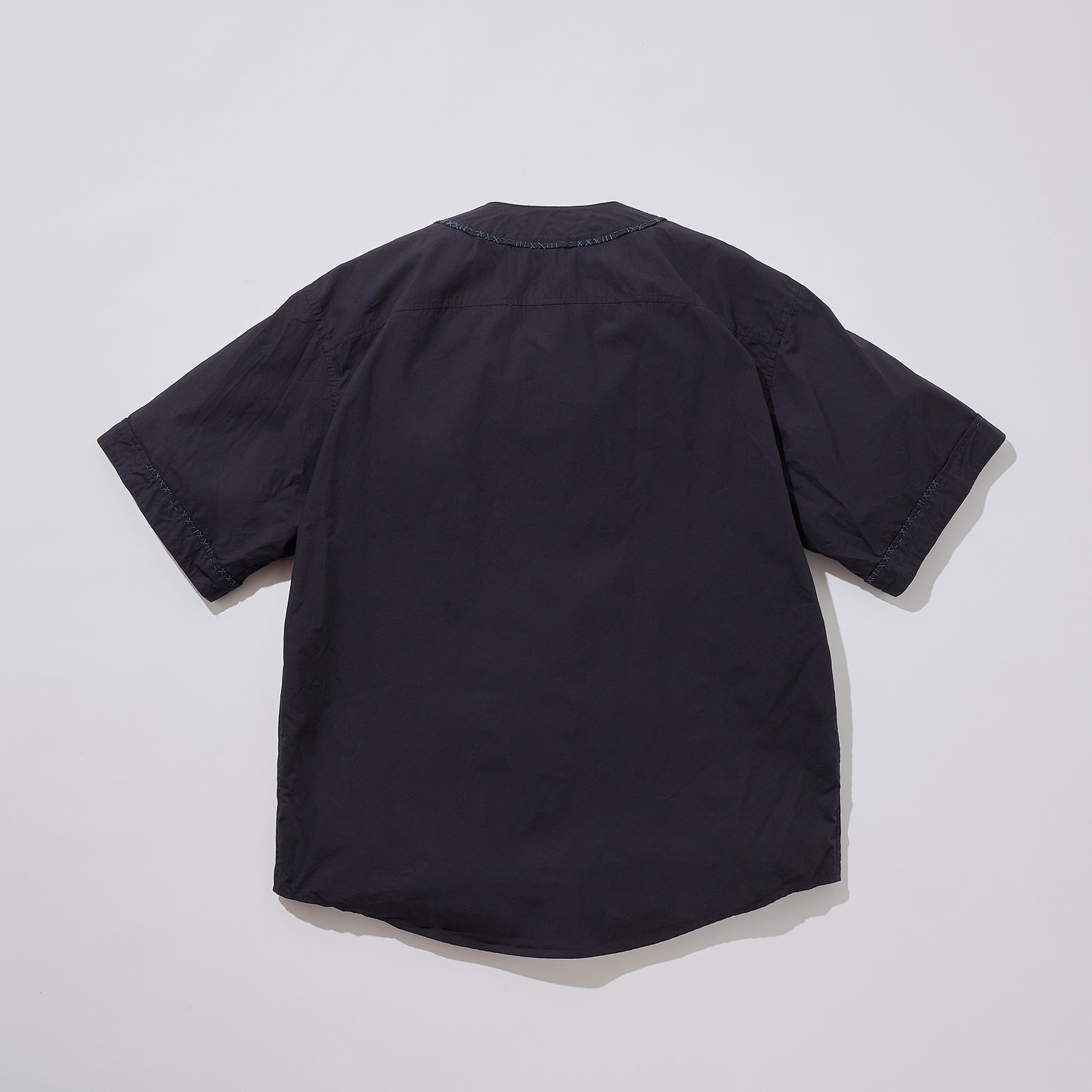 Sashiko Trimmed Koikuchi Shirt