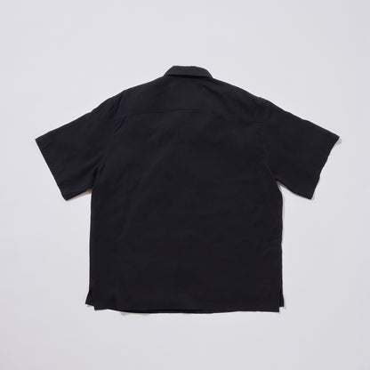 Sashiko Camp Collar Shirt