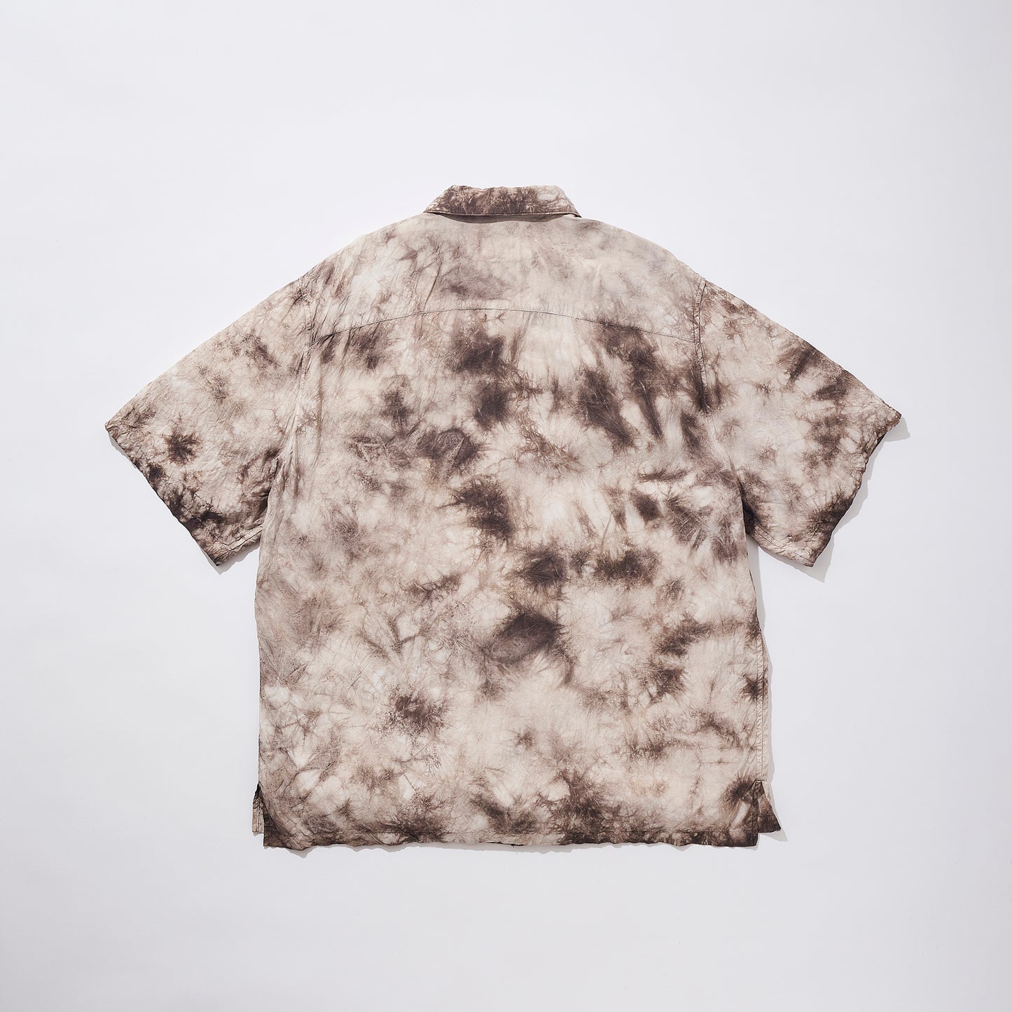 Dorozome Shibori Camp Collar Shirt