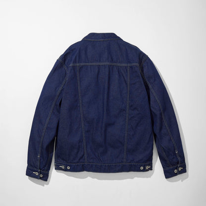 Kimono Trucker Jacket -Denim-