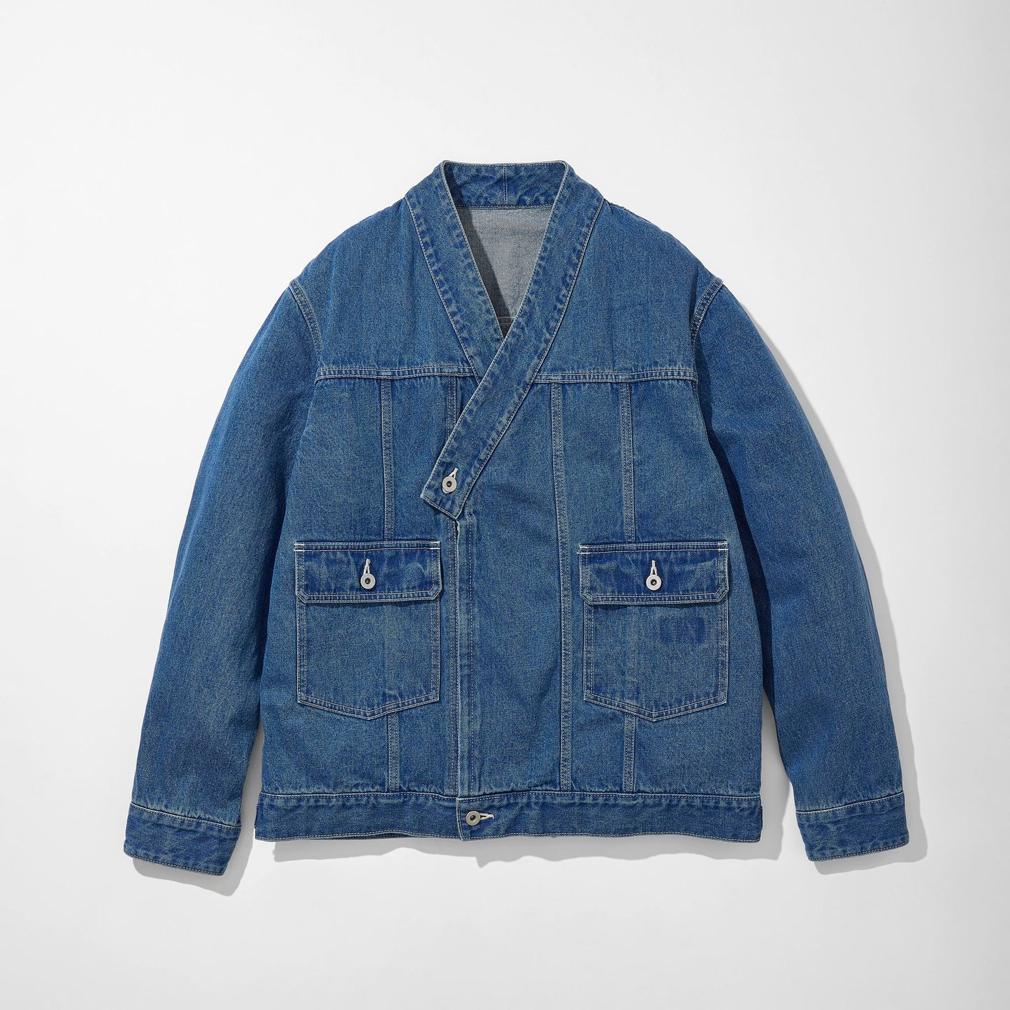 Kimono Trucker Jacket -Denim-