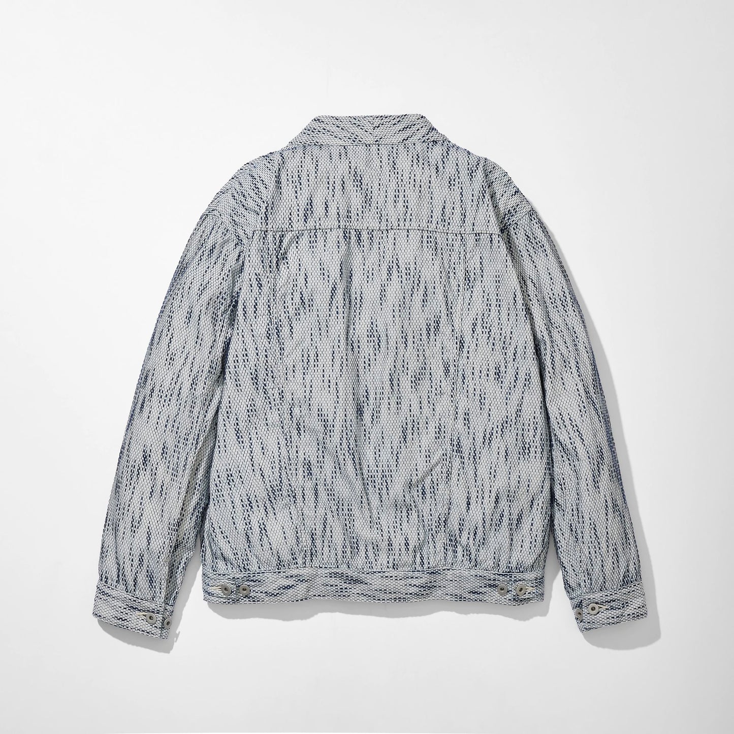 Aizome Sashiko Kimono Trucker Jacket