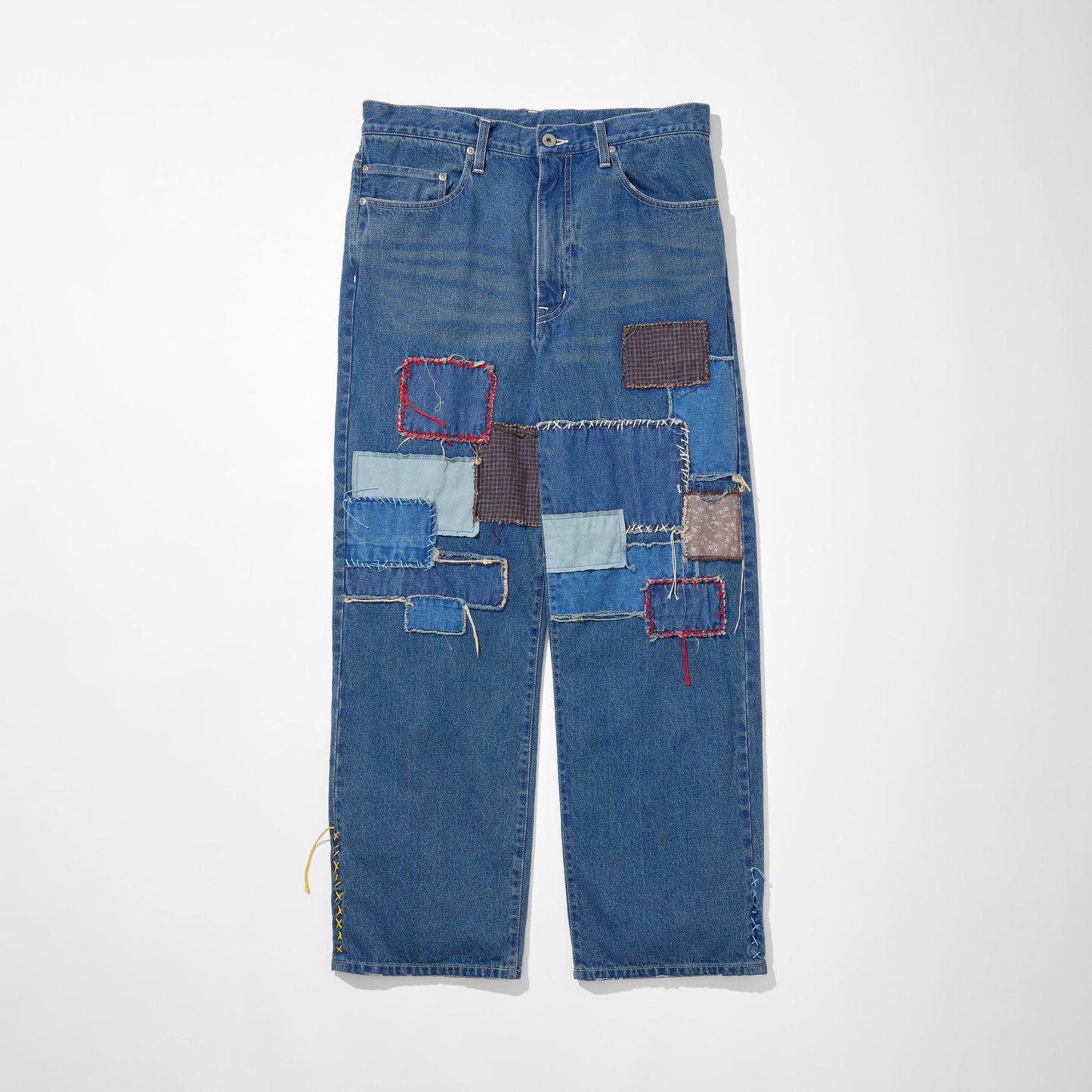 Sashiko Mended Denim Trousers