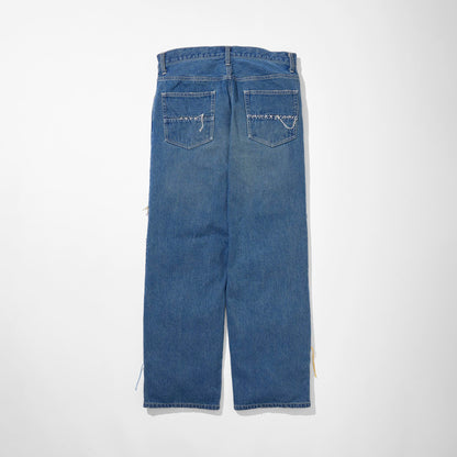 Sashiko Mended Denim Trousers