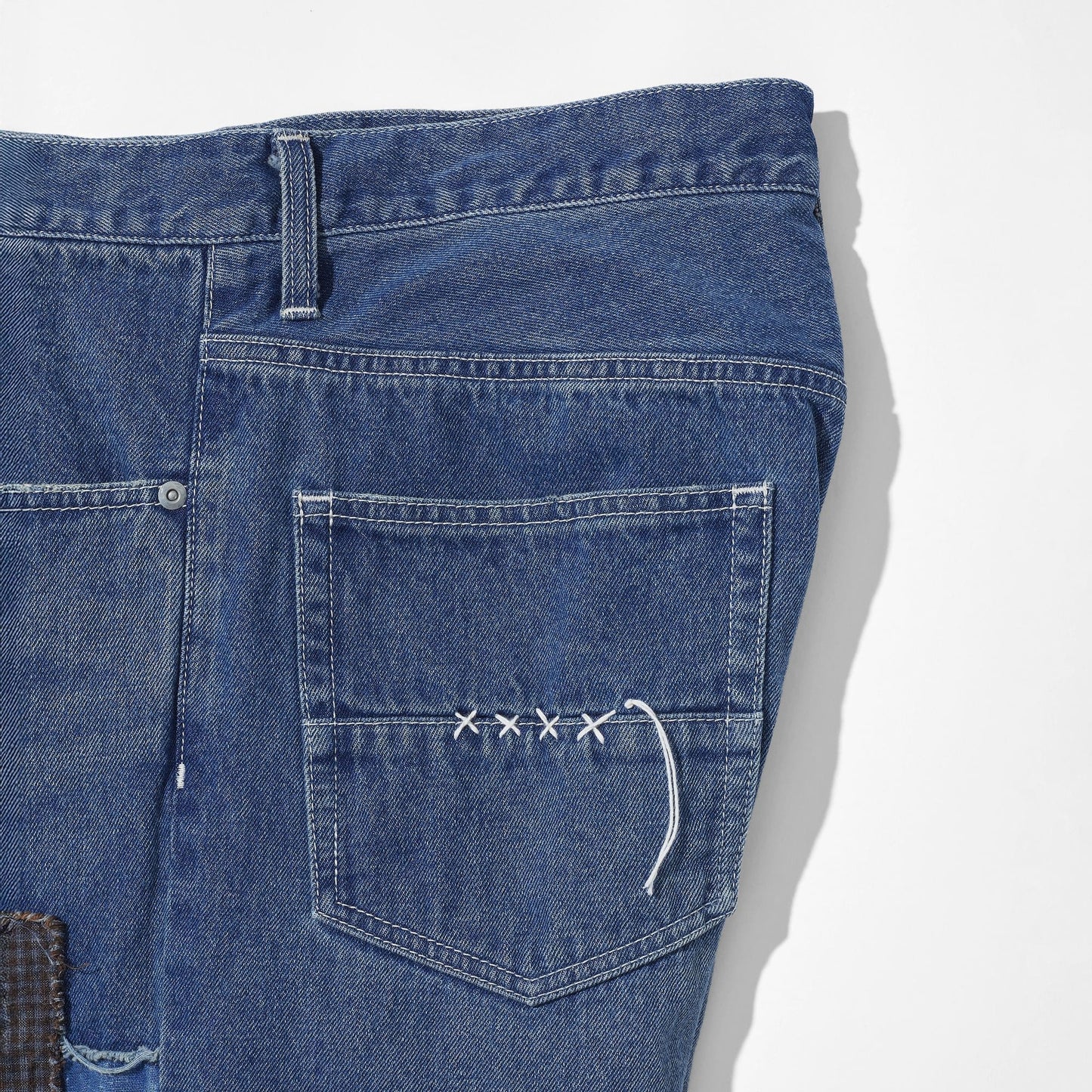 Sashiko Mended Denim Trousers