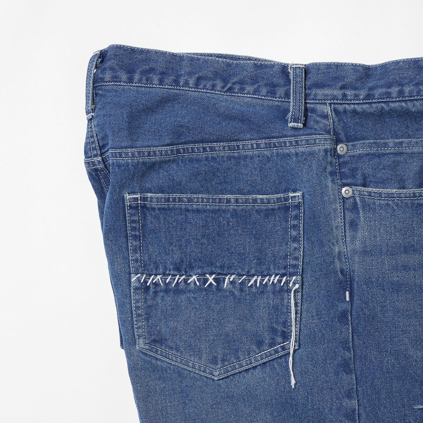 Sashiko Mended Denim Trousers