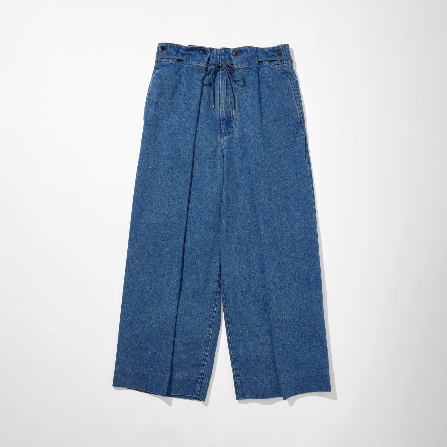 Denim Hakama Trousers