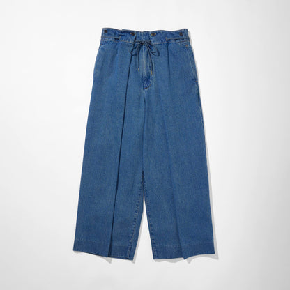 Denim Hakama Trousers