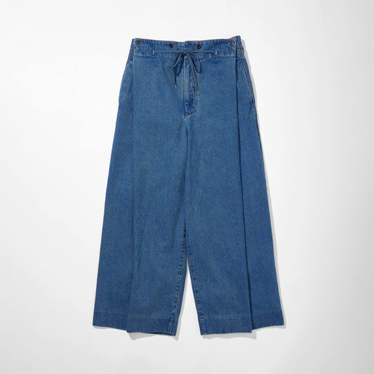 Denim Hakama Trousers