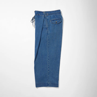 Denim Hakama Trousers