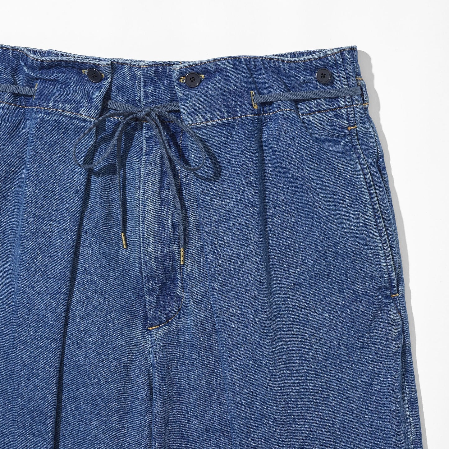 Denim Hakama Trousers
