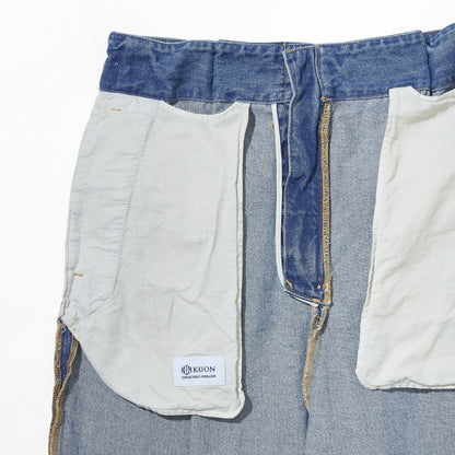 Denim Hakama Trousers