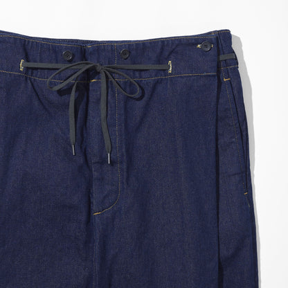 Denim Hakama Trousers