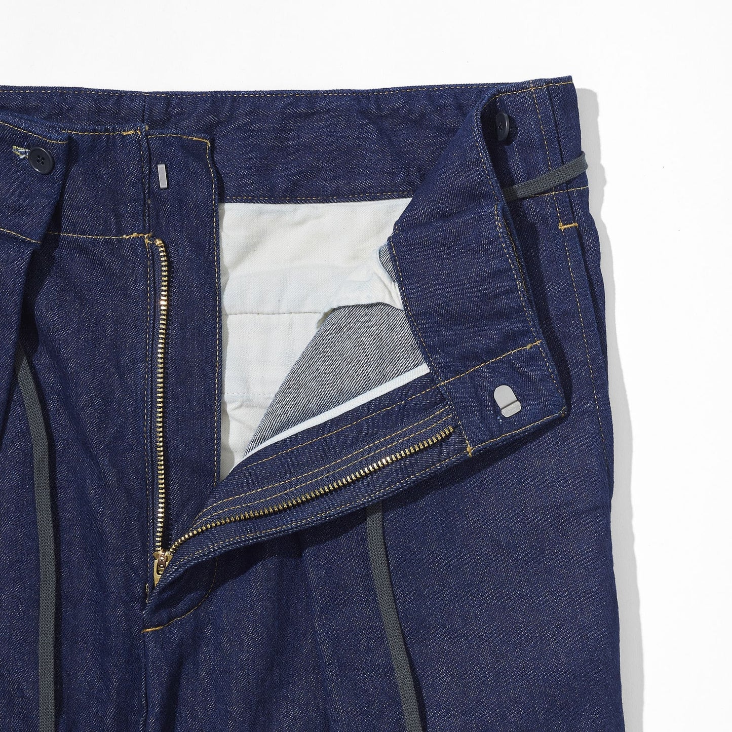 Denim Hakama Trousers