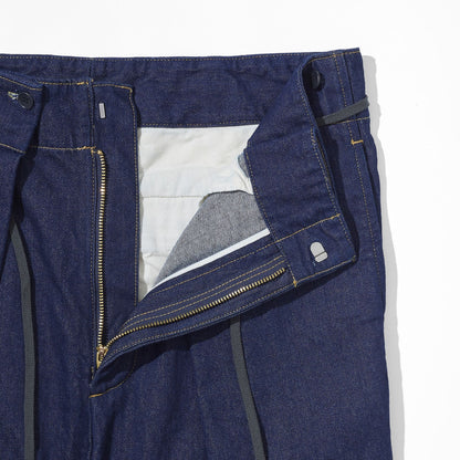 Denim Hakama Trousers