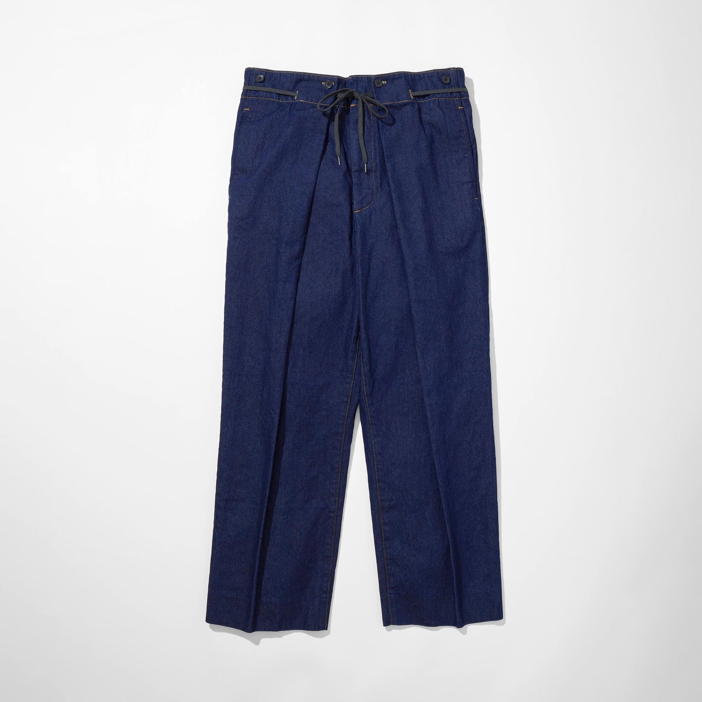 Denim Hakama Tapered Trousers