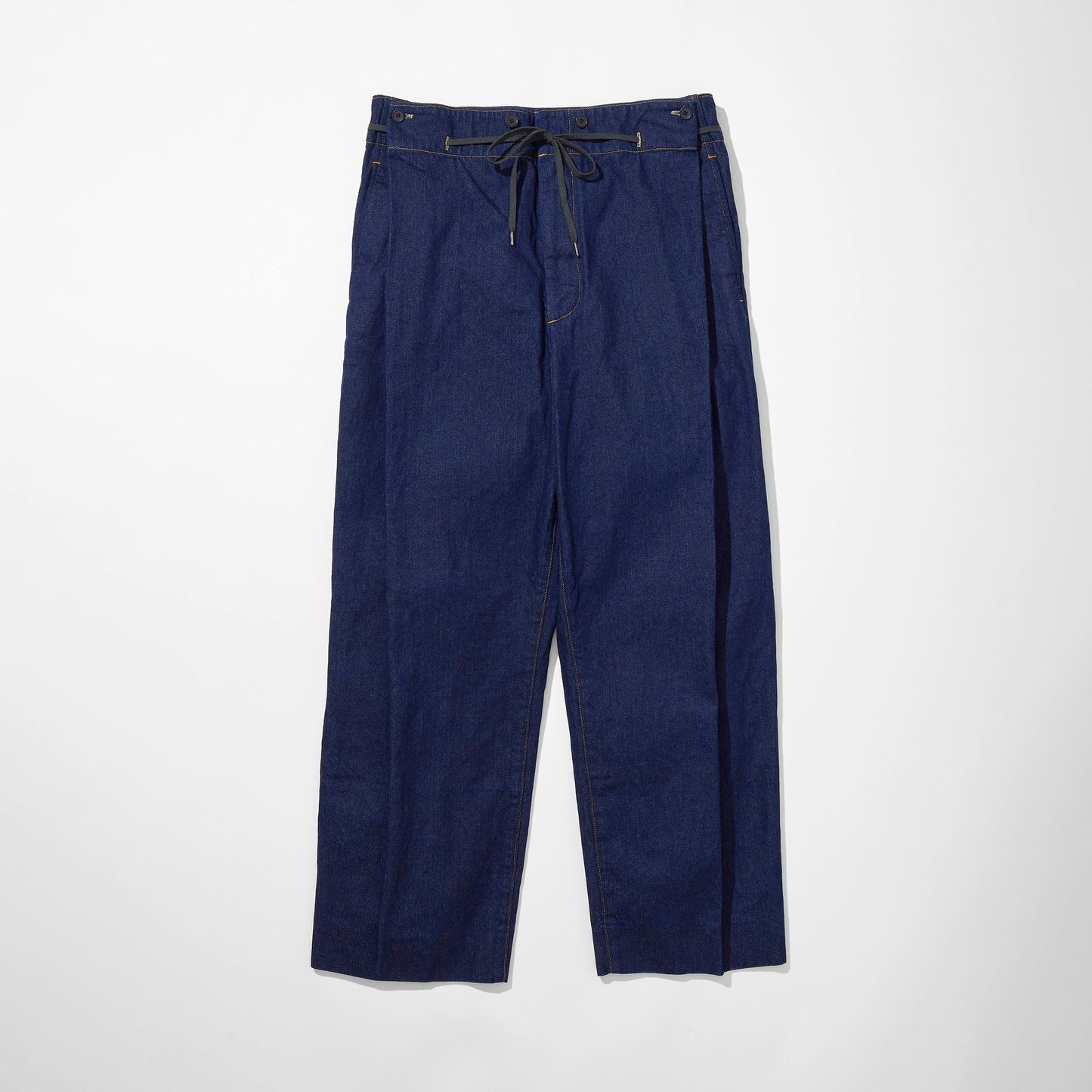 Denim Hakama Tapered Trousers