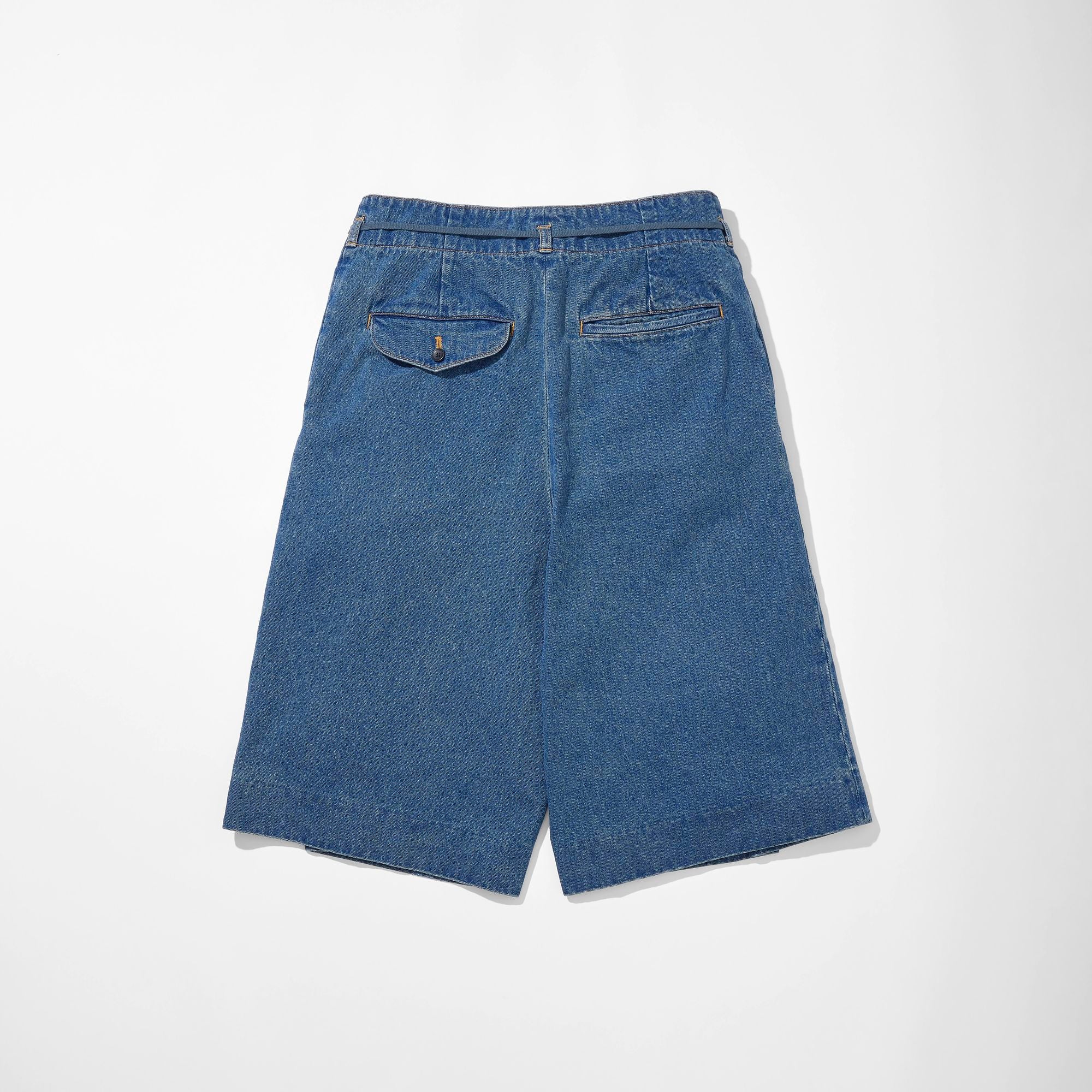 3/4 Hakama Trousers -Denim- – KUON Tokyo