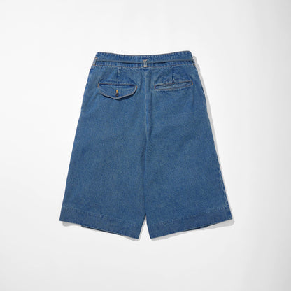 3/4 Hakama Trousers -Denim-