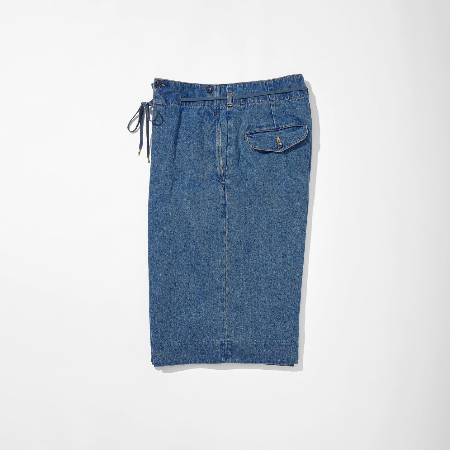 3/4 Hakama Trousers -Denim-