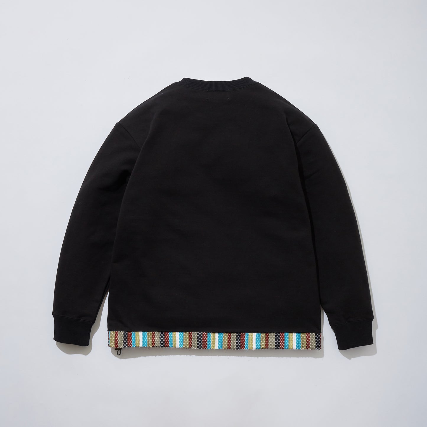 Sakiori Trimmed Hem Sweatshirt