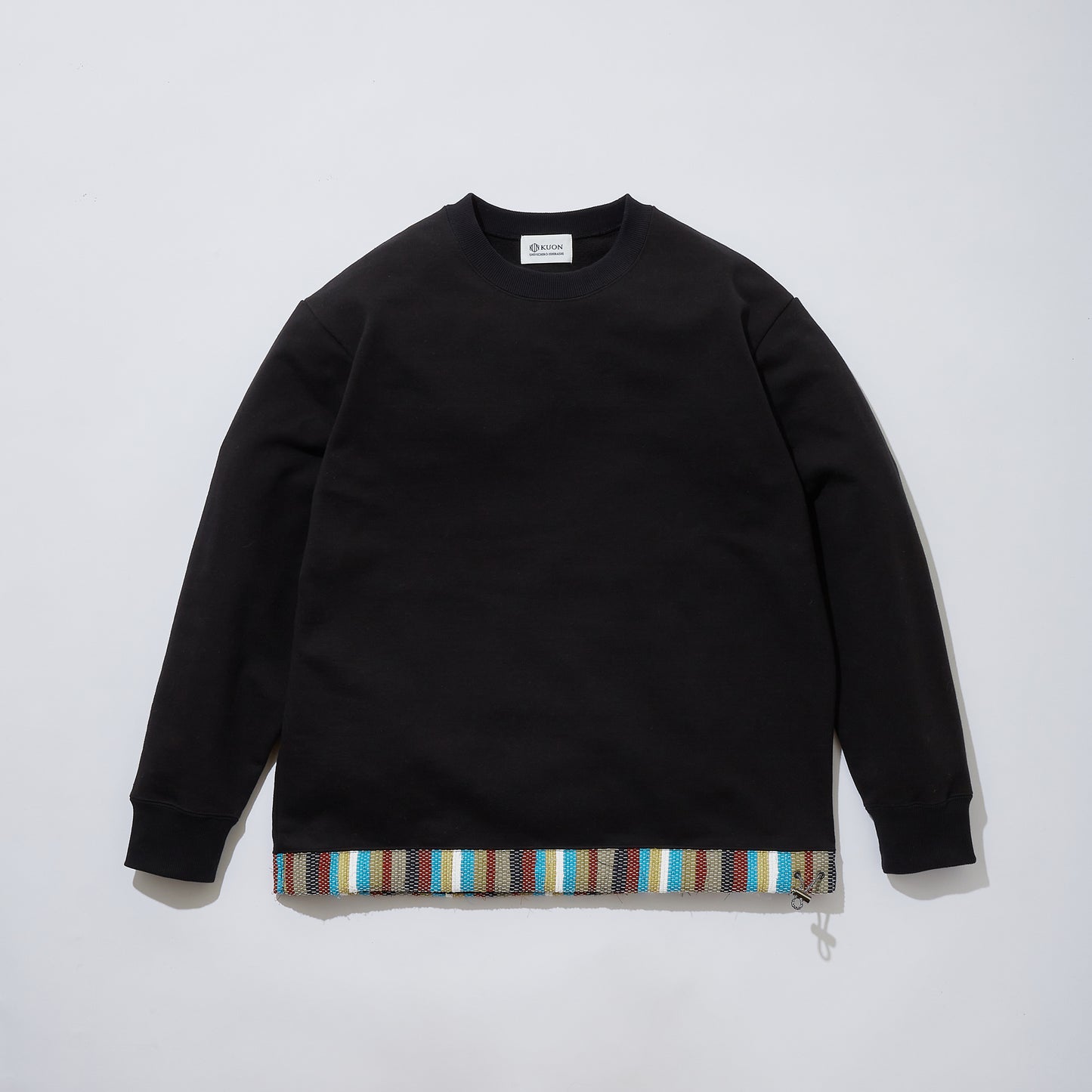 Sakiori Trimmed Hem Sweatshirt