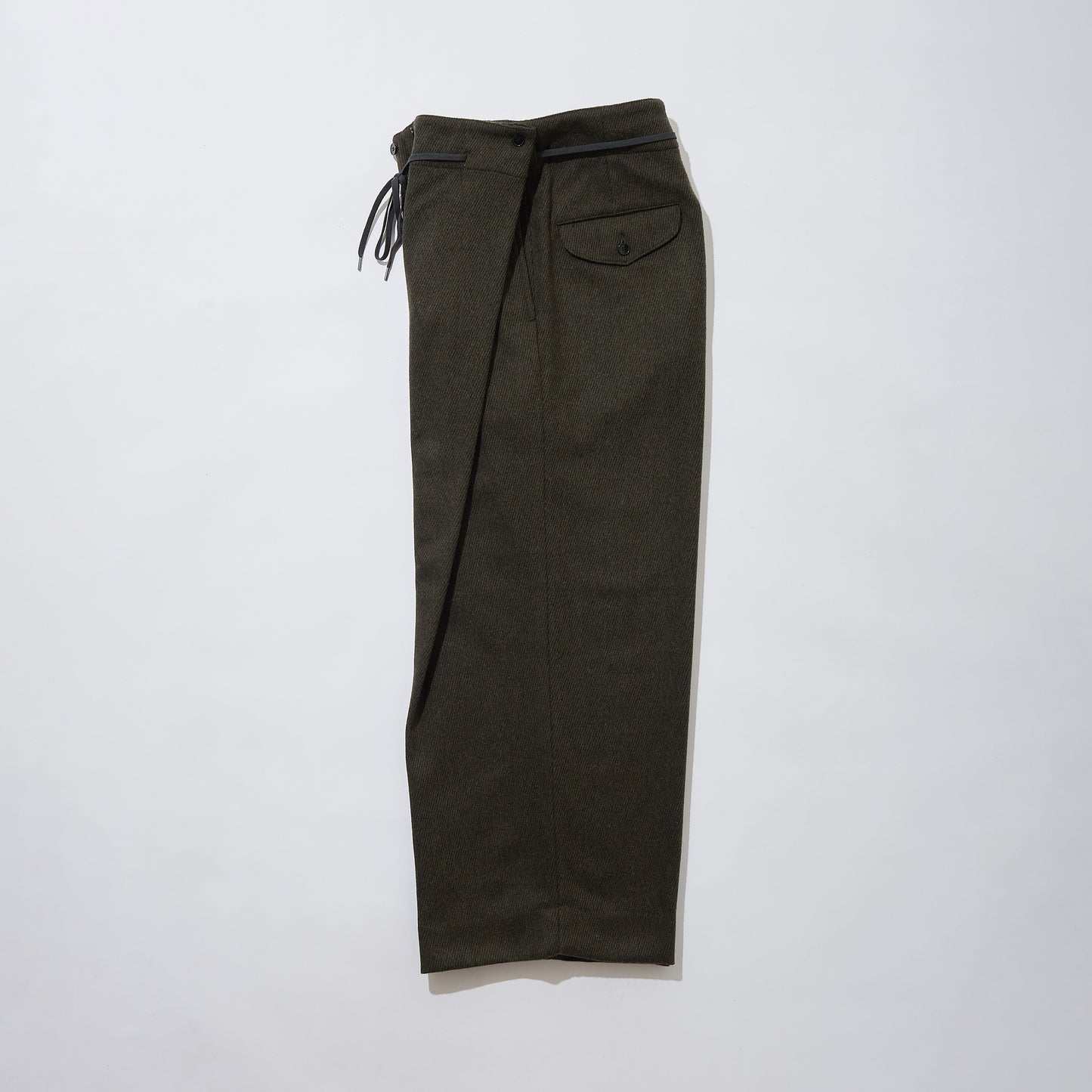 Recycled Wool Hakama Trousers