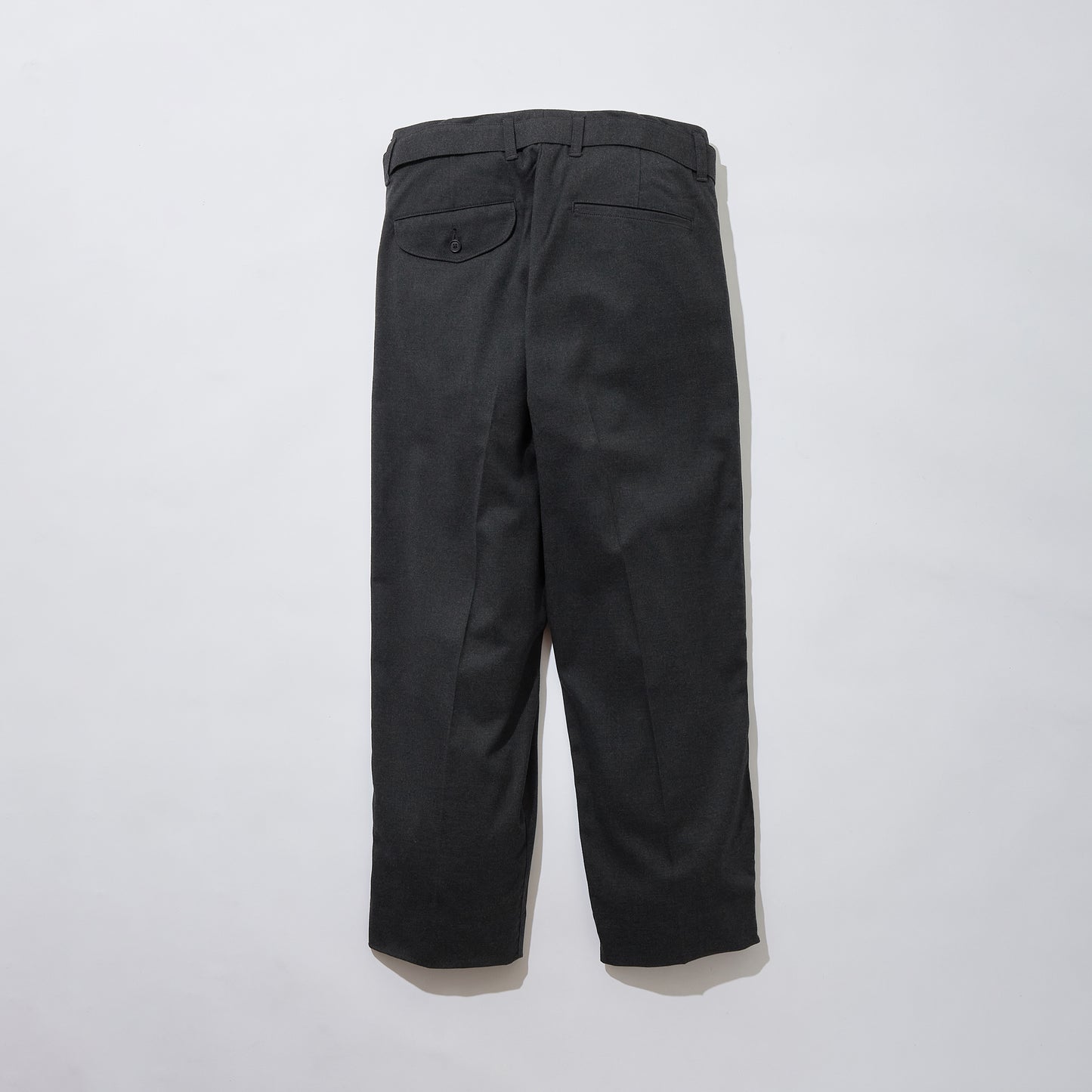 Belted Tapered Trousers