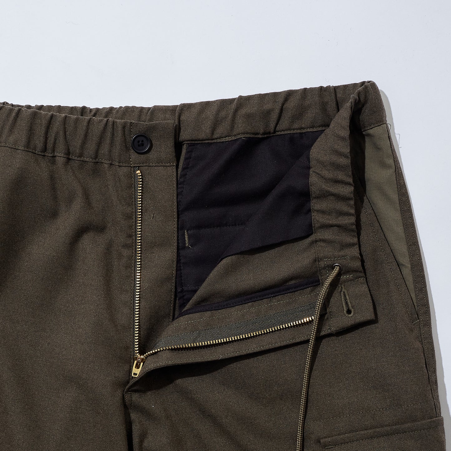 Flannel Cargo Trousers