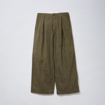 Military Tent Wide Trousers (Raindrop Camo)