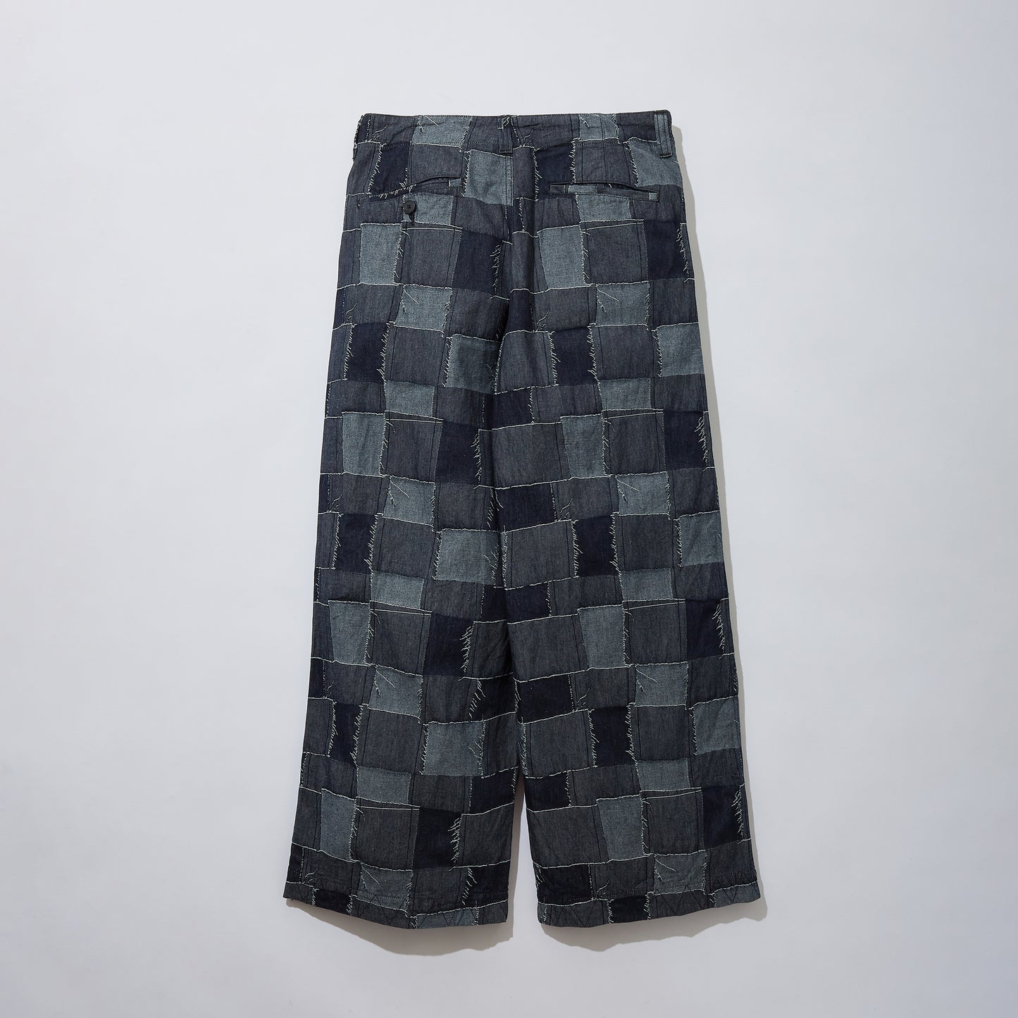 Boro Jacquard Wide Trousers