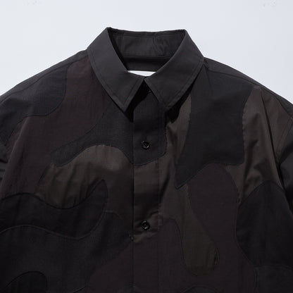 Patchwork Camo Hobo Shirt