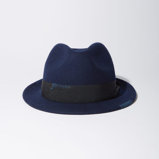 Sashiko Fedora Hat