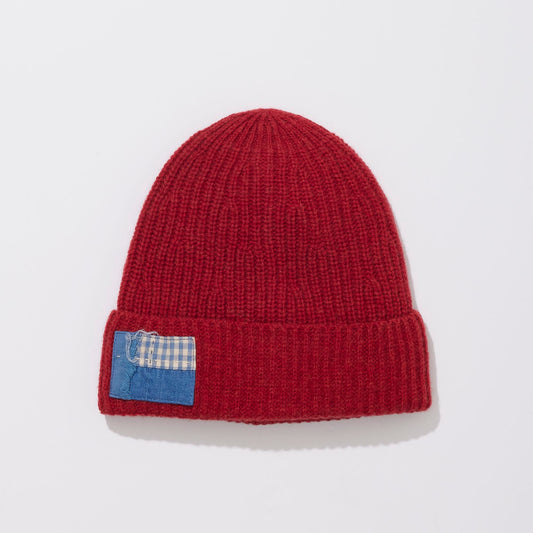 Boro Patched Watch Cap