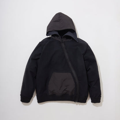 Reversible Fleece Hoodie