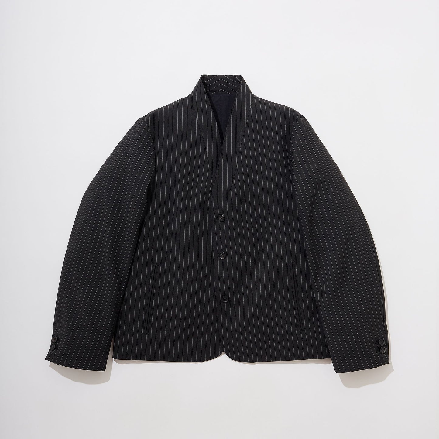 Reversible Kimono Collar Blazer
