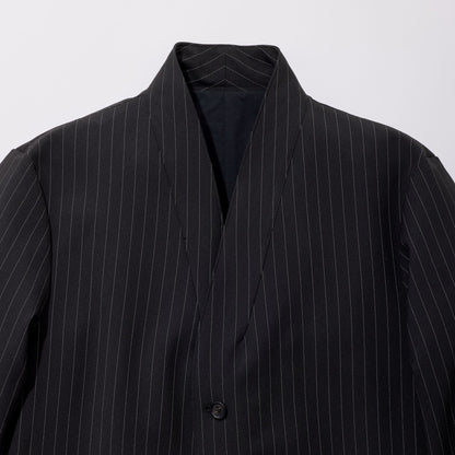 Reversible Kimono Collar Blazer